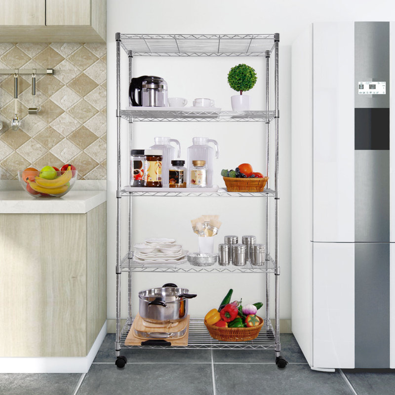 WFX Utility™ 5 Shelving Unit on Wheels & Reviews